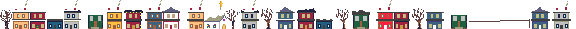 houses in a row